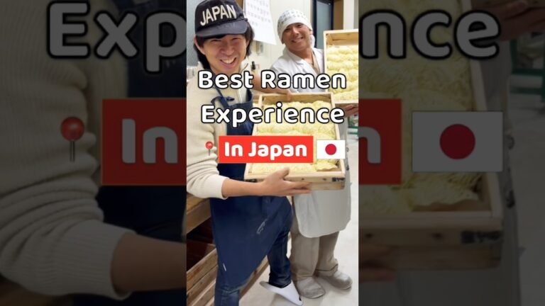 Japan's Hidden Ramen Experience: Craft Your Perfect Bowl & Dine with Locals | #shorts, #japan