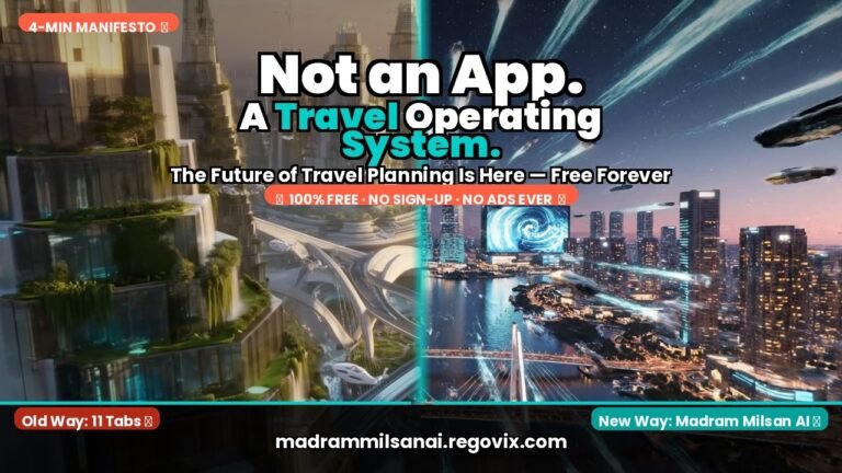 Why Madram Milsan AI Is the World's First Travel Operating System — Full Story 🌍