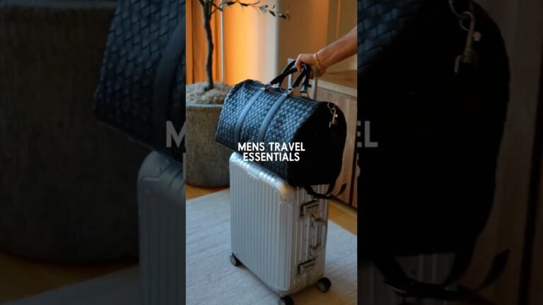 What are your go to travel essentials? #travel #packing #mens #accessories #gadgets #luxury