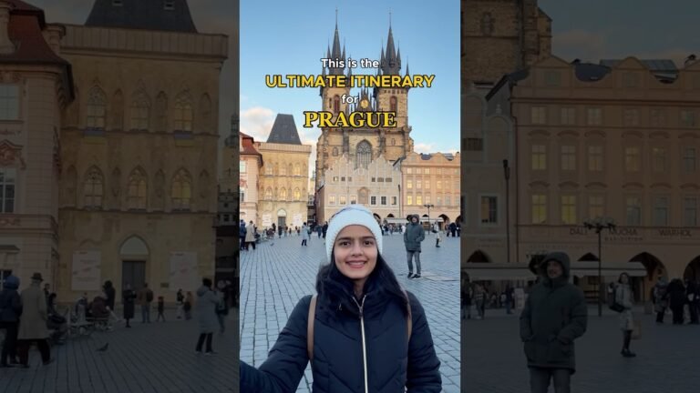 Ultimate Prague Itinerary,Europe – Prague budget – Visit Prague in Europe #europeitinerary #prague