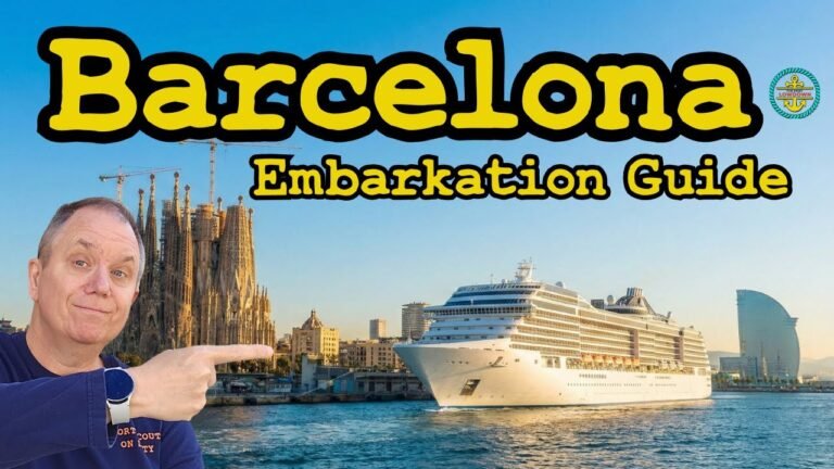 First time cruising from Barcelona? 🇪🇸 Here's what you NEED to know in 2025!