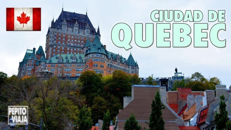 CIUDAD DE QUEBEC ¿Cómo llegar? ¿Qué visitar? CANADA #1 | Pepito Viaja