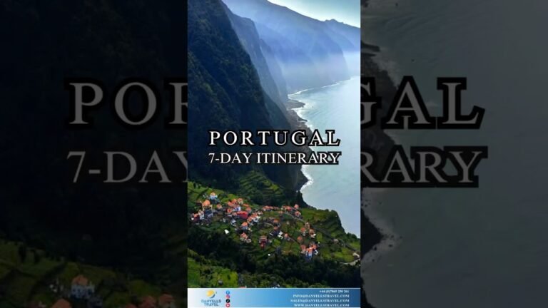 Ultimate 7-Day Portugal Itinerary: Best Places to Visit, Hidden Gems & Travel guide #visitportugal