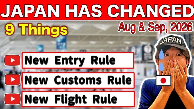 JAPAN HAS CHANGED 🇯🇵 9 New Rules Every Tourist Must Know (2026)