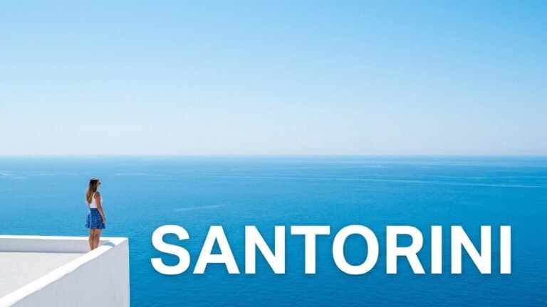 Qué Ver en OIA, SANTORINI 🇬🇷 | Bahía de Ammoudi y Sunset