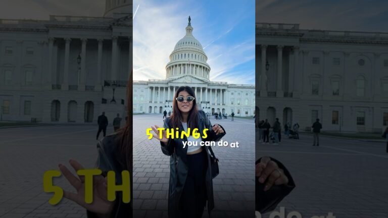 Top 5 Free Things to Do in Washington, D.C. | Explore Iconic Landmarks in the U.S. Capital 🇺🇸