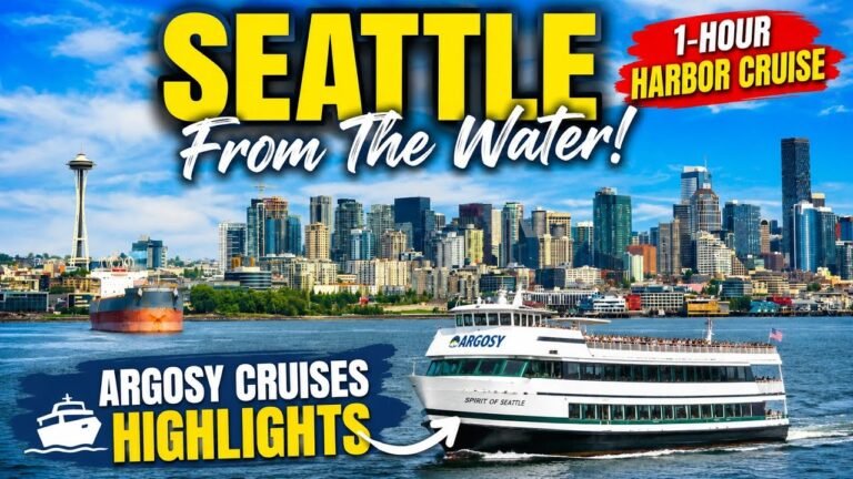 Seattle Harbor Cruise 🚢 | Argosy Cruises 1-Hour Tour with Stunning Skyline Views!
