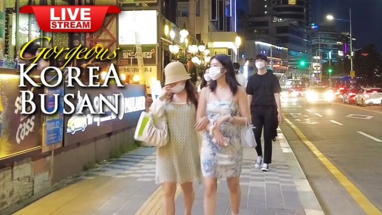 Beach walk in Busan – Korea Travel Vlog