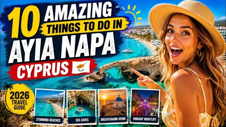 10 Amazing Things to Do in Ayia Napa, Cyprus 🇨🇾 (2026 Travel Guide)