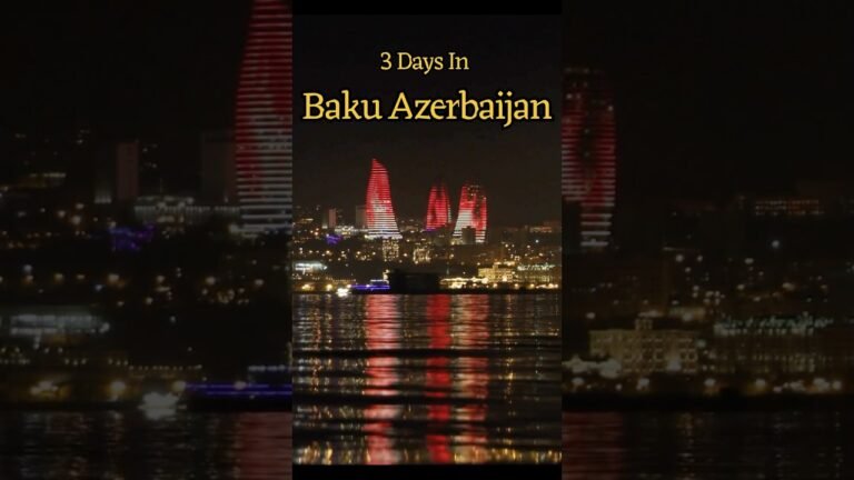 Baku Azerbaijan | 3 Day Itinerary | Things to Do in Baku | Baku Travel Guide | The Travel Guardian