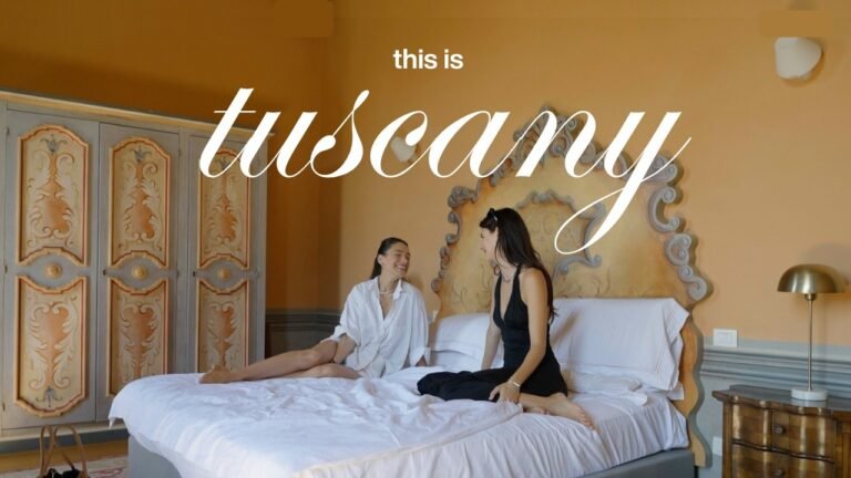 the ultimate girl's trip to tuscany | italian summer, musing on life, exploring the countryside🍷☀️