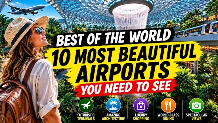Top Most Beautiful Airports In The World | Travel Guide