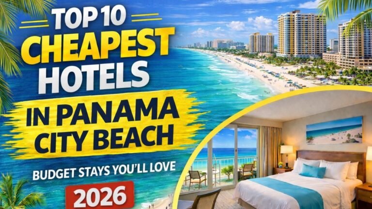 Top 10 Cheapest Hotels in Panama Beach FL (2026 Budget Stays You’ll Love)