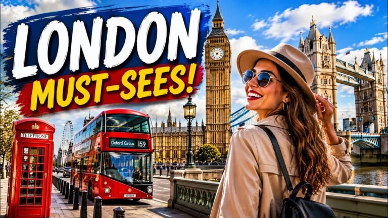 Best Places to Visit in London 🇬🇧  Ultimate Travel Guide 2026