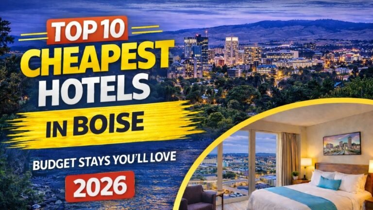 10 Best Cheap Hotels in Boise, Idaho | Affordable Budget Hotels & Places to Stay