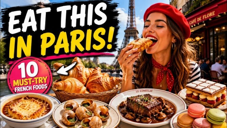 Best Food to Try in Paris | 10 Famous French Foods You Need to Taste