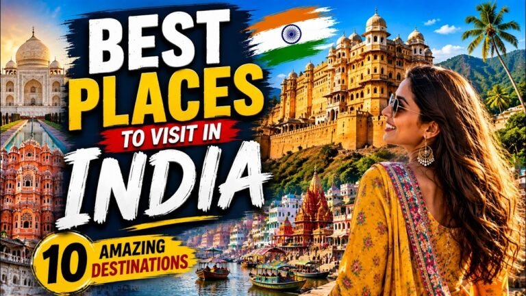 Best of India 🇮🇳 | 10 Amazing Places to Visit in India You Can’t Miss
