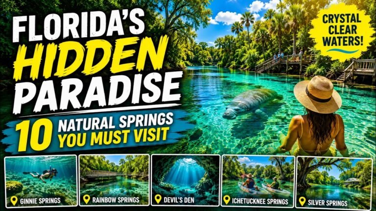 10 Best Natural Springs in Florida 💦 | Hidden Paradises You Have to See