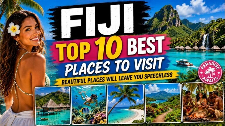 Fiji : Top 10 Best Places to Visit | Beautiful Places Will Leave You Speechless