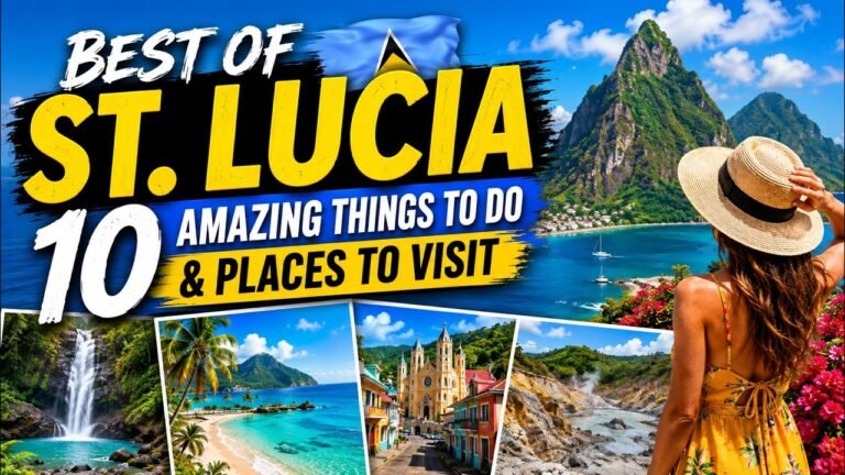 Best of St. Lucia 🇱🇨 | 10 Amazing Things to Do & Places to Visit