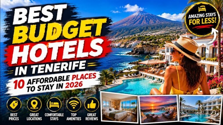 Best Budget Hotels in Tenerife | 10 Affordable Places to Stay in 2026