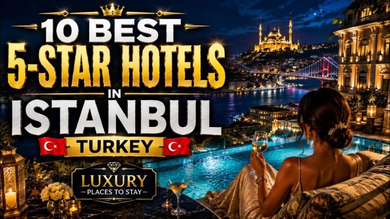 Top 10 Best 5 STAR HOTELS IN INSTANBUL, Turkey