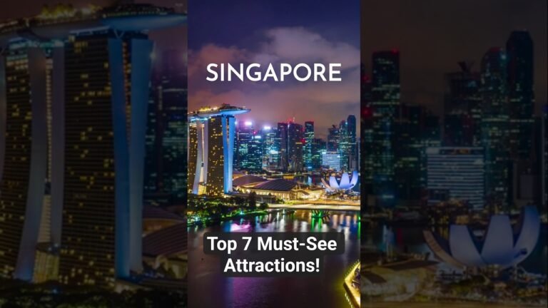 🇸🇬 7 Best Places To Visit In SINGAPORE! | Singapore Travel Guide
