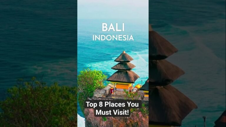 🇮🇩 8 Amazing Places in BALI! | Indonesia Travel