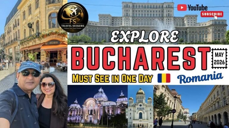 Bucharest Romania in One day 🇷🇴| Best Places to Visit & Complete Travel Guide