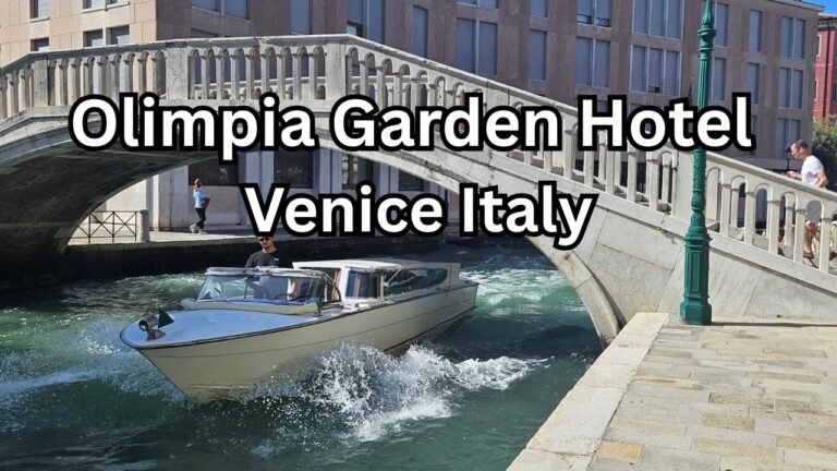 Olimpia Garden Hotel Room Review in Venice Italy