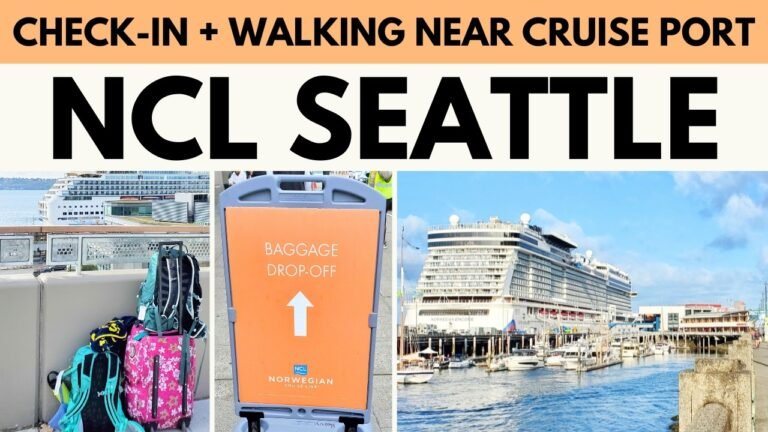 NCL Alaska: Seattle cruise embarkation day at Pier 66 Bell Street cruise terminal