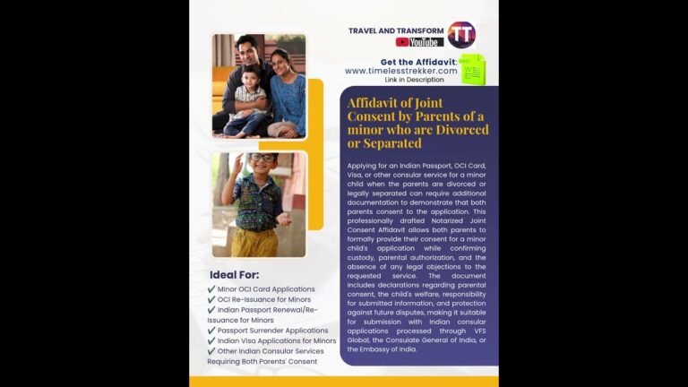 Divorced parents: Don't miss this passport document #indianpassport #traveltips #divorcedparents