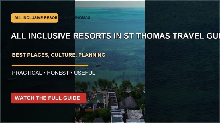 All Inclusive Resorts in St Thomas: What To Know Before You Book (2026)
