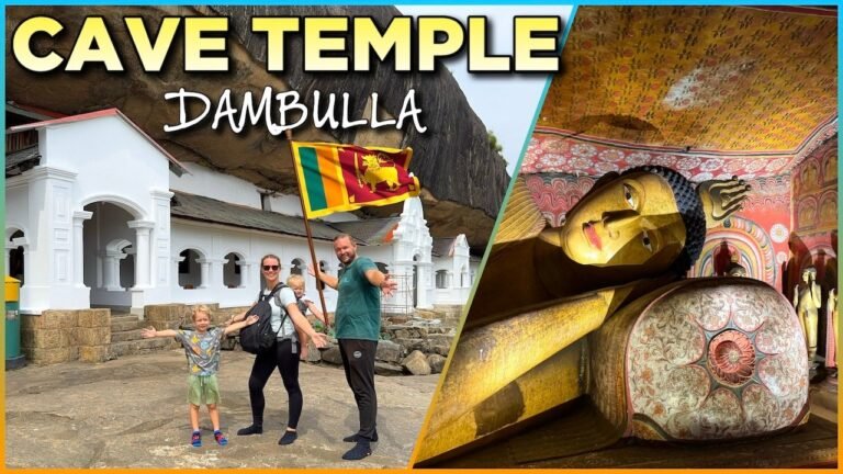 World's LARGEST Cave Temple from 100 BC! 🇱🇰 | Dambulla, Sri Lanka