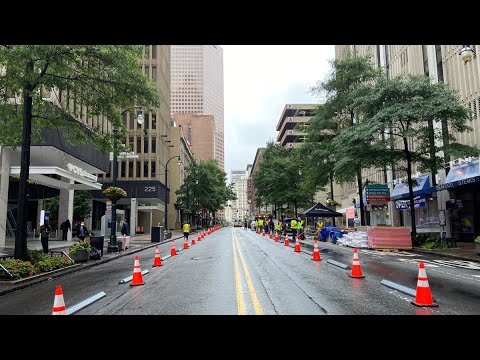 Atlanta Ao Vivo | Caminhada no Centro da Cidade e Muitas Pessoas em Situação de Rua (Georgia, EUA)