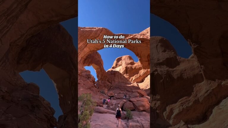 We did Utah’s 5 National Parks in only 4 days!