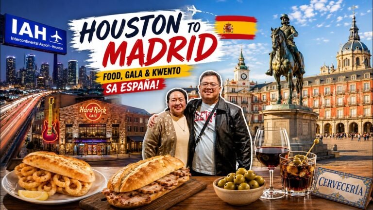 PINOY NURSES IN SPAIN 🇪🇸 Ang Pagkain, Kasaysayan, at Aberya!From Hospital Shift To Madrid Streets 🇵🇭