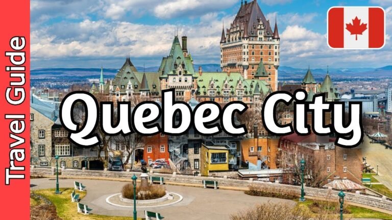 Quebec City, Canada Travel Guide: 22 Must Visit Spots in Quebec City 🇨🇦