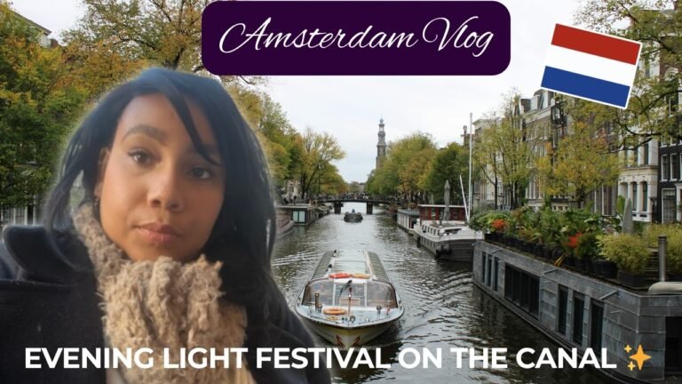 AMSTERDAM VLOG 🇳🇱| CANAL BOAT TOUR, TRYING DUTCH FOODS, & ANNE FRANK HOUSE |#SOLOTRAVEL