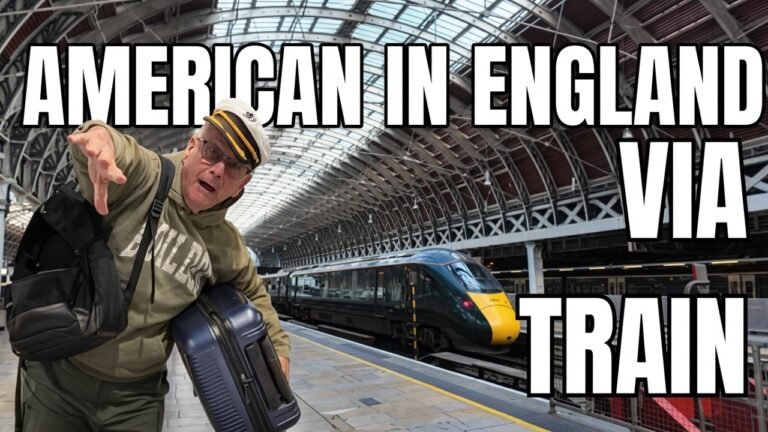 I tried riding English trains as an American!