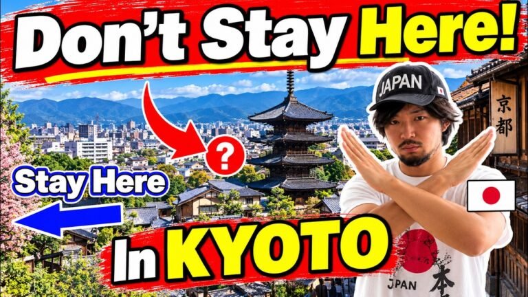 Where to Stay in Kyoto Japan: 6 Best Areas + How to Book Hotels – Don't make THIS mistake! | 2026