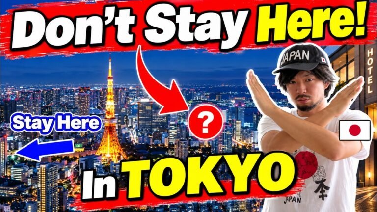Where to Stay in Tokyo Japan: 7 Best Areas + How to Book Hotels – Don't make THIS mistake