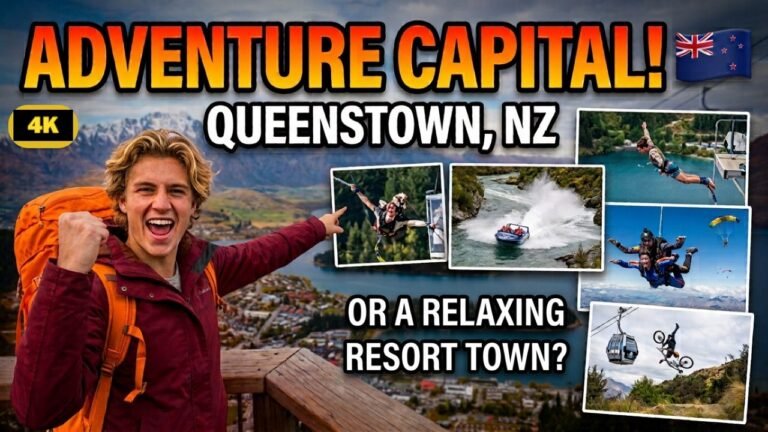 Get your adrenaline up or down in Queenstown, New Zealand?