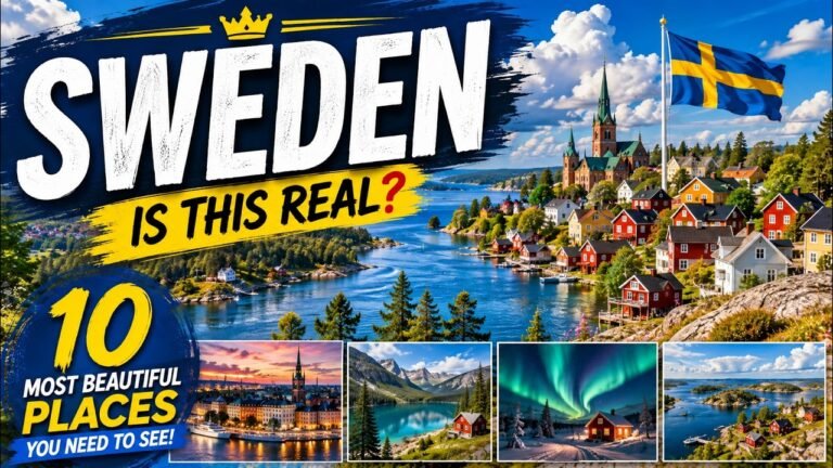 10 Most Beautiful Places in Sweden 🇸🇪 | Incredible Places You Need to See