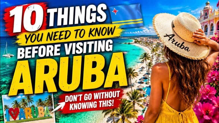 10 Things You Need to Know Before Visiting Aruba 🇦🇼 | Aruba Travel Guide