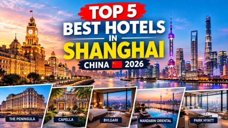 5 BEST Hotels in Shanghai You Need to Know About!