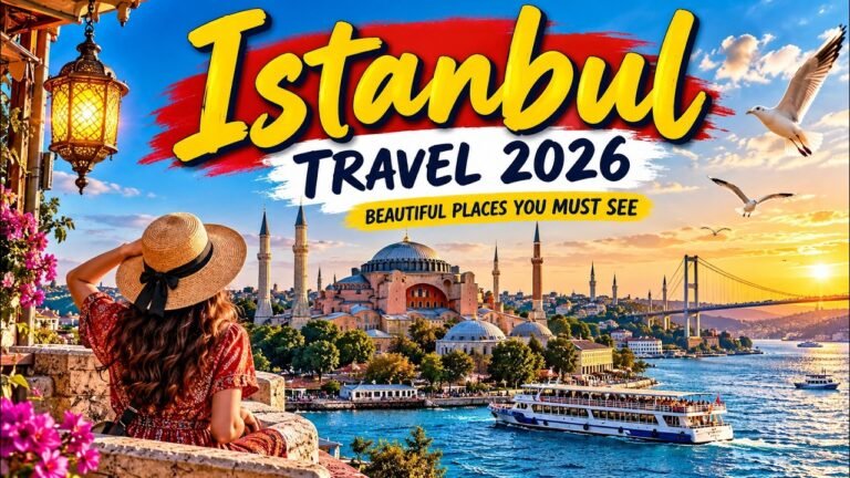 Istanbul Travel Fall 2026 🇹🇷 | Beautiful Places You MUST See in Istanbul | Turkey