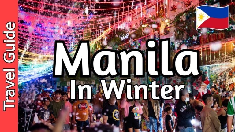 Winter in Manila | 14 Must Visit Spots | Philippines Travel Guide